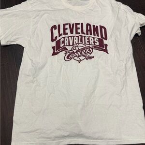 Fruit of the Loom White Heavy HD Cotton T-Shirt cavaliers xl